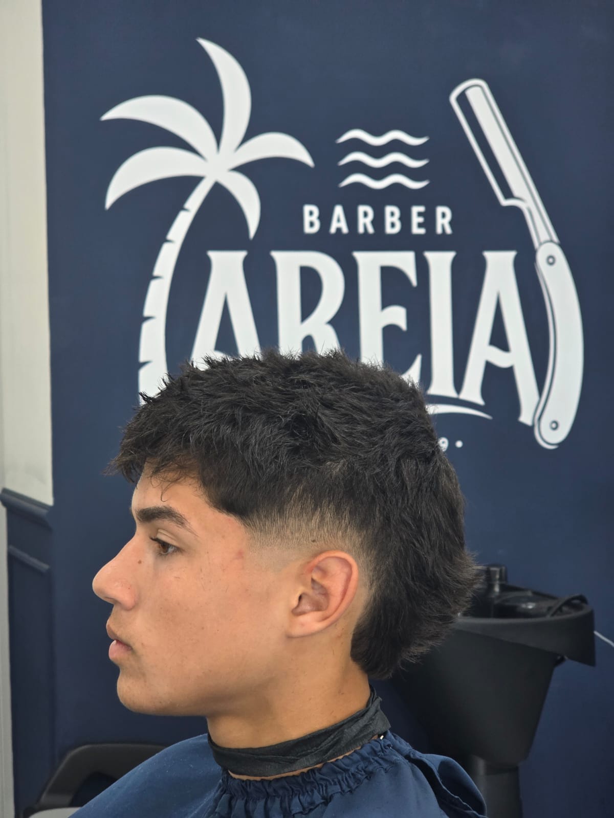Trabalho realizado pela Barber Areia