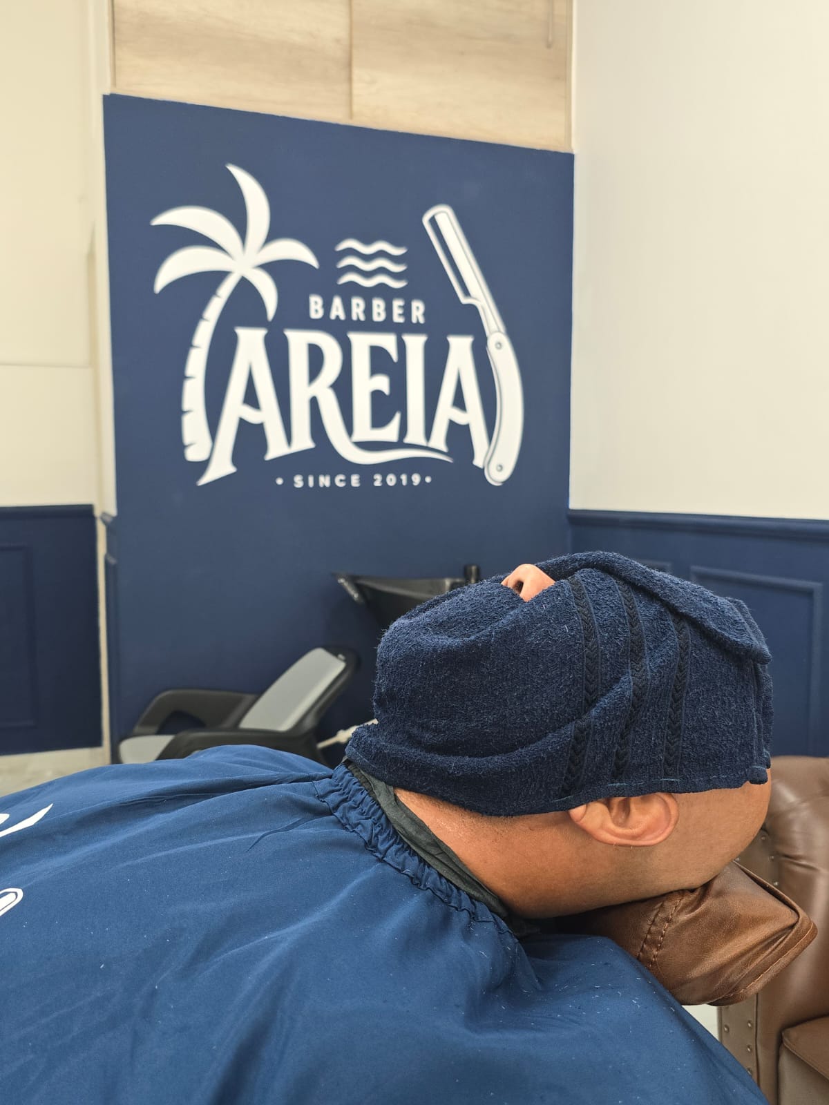 Trabalho realizado pela Barber Areia